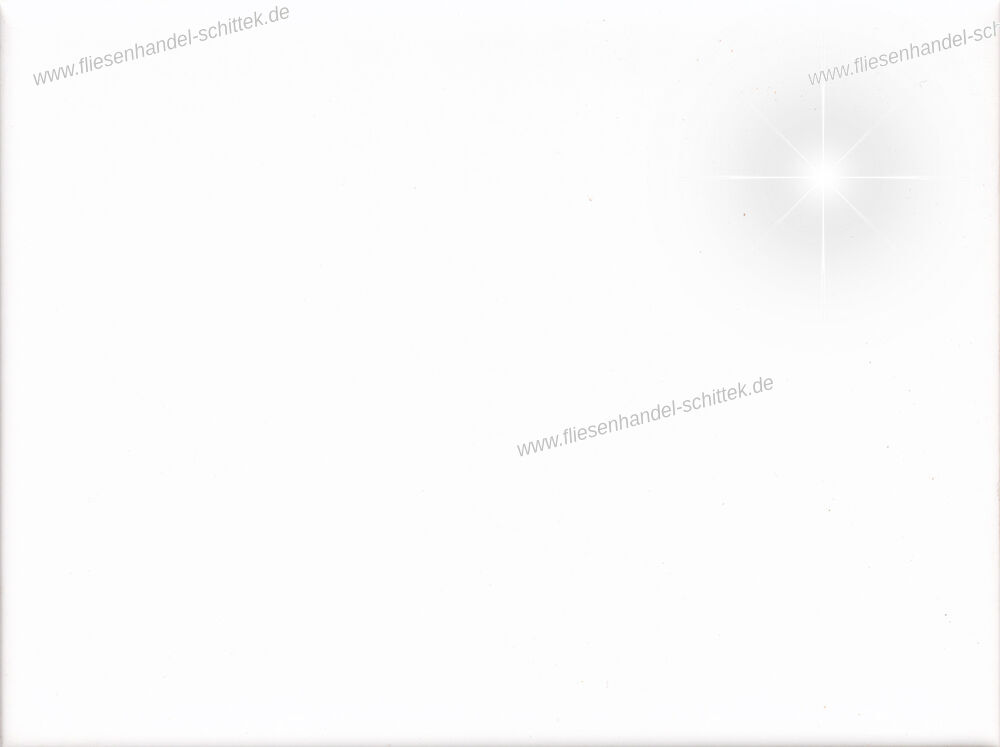 Fliese - 15 x 20 cm - Engers, W520 12300520 Aosta Weiß Glänzend