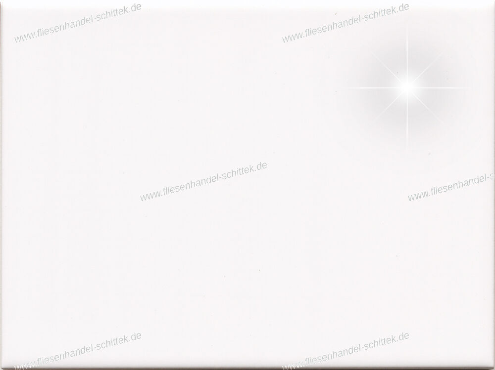 Fliese - 15 x 20 cm - V&B, Art.1315 TW02 Unit Two Weiß Glänzend