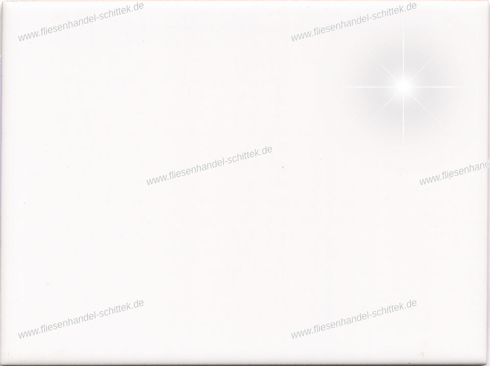 Fliese - 15 x 20 cm - Marazzi, Velo weiß uni glänzend