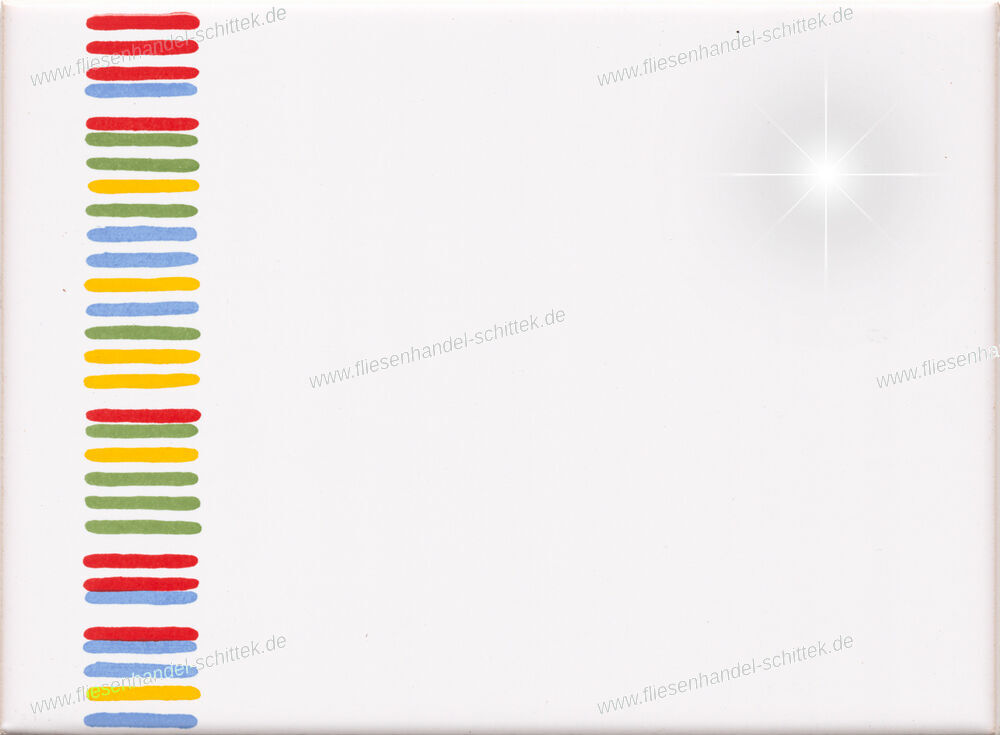 Fliese - 15 x 20 cm - Steuler, 54468 Miko Bordüre Glatt