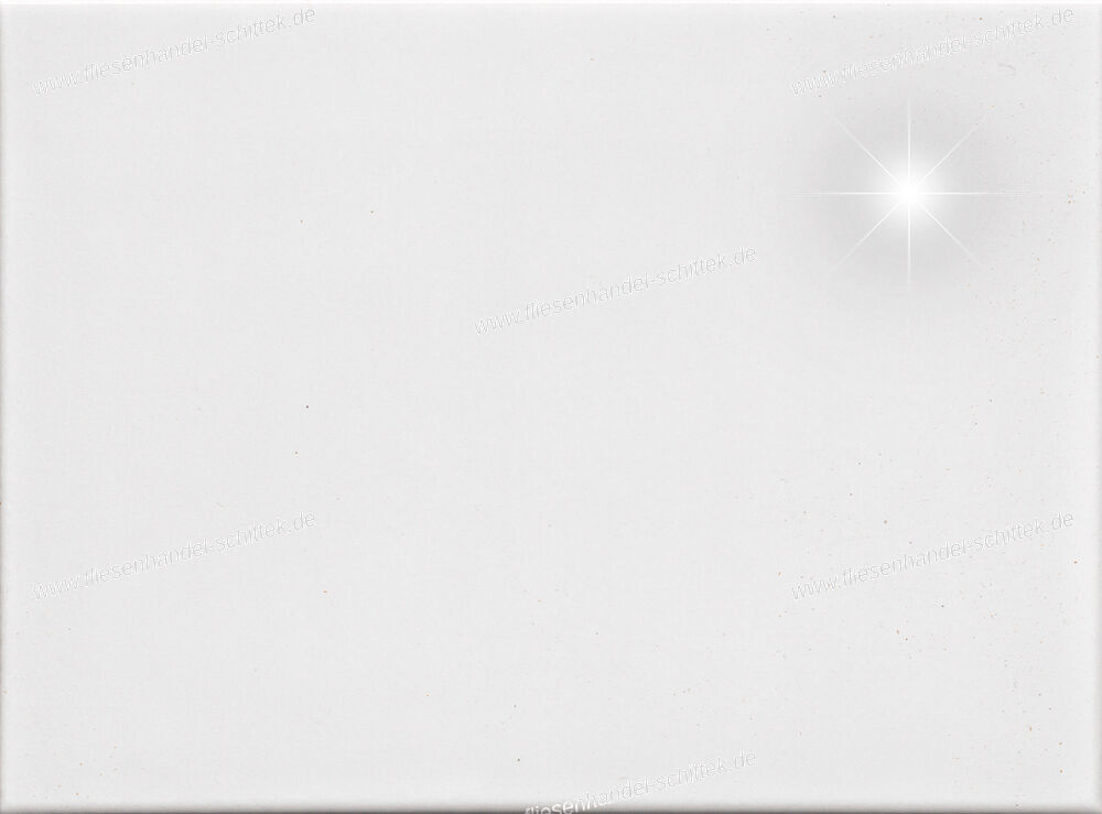 Fliese - 14.5 x 19.5 cm - ABK, 700 weiß glänzend