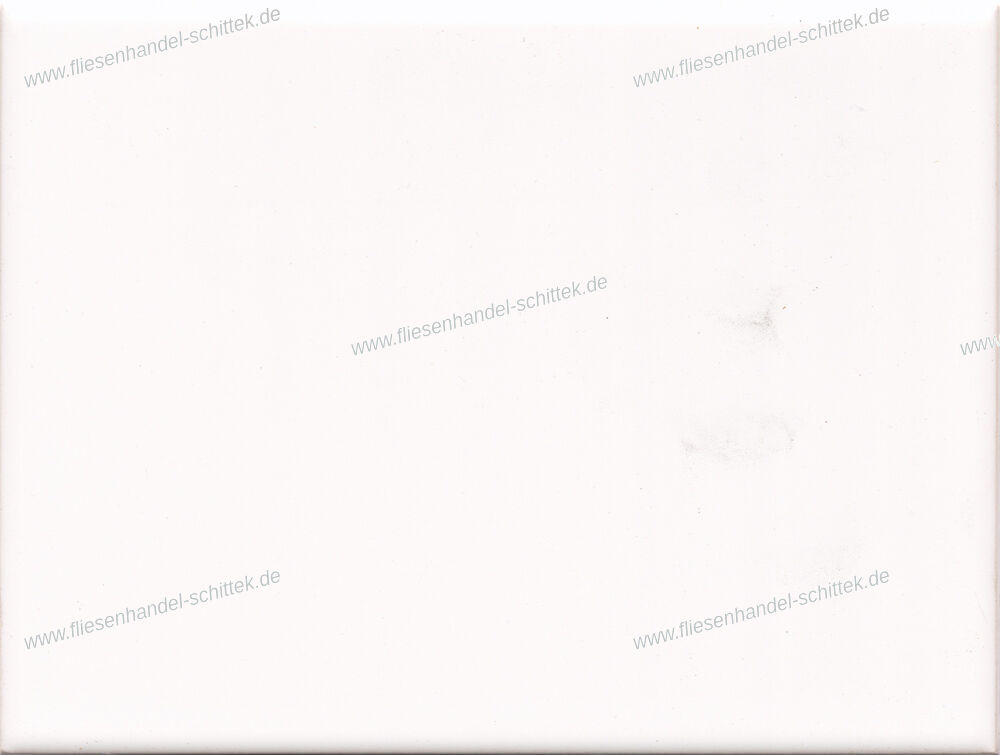 Fliese - 15 x 20 cm - Sphinx, S07021 weiß matt