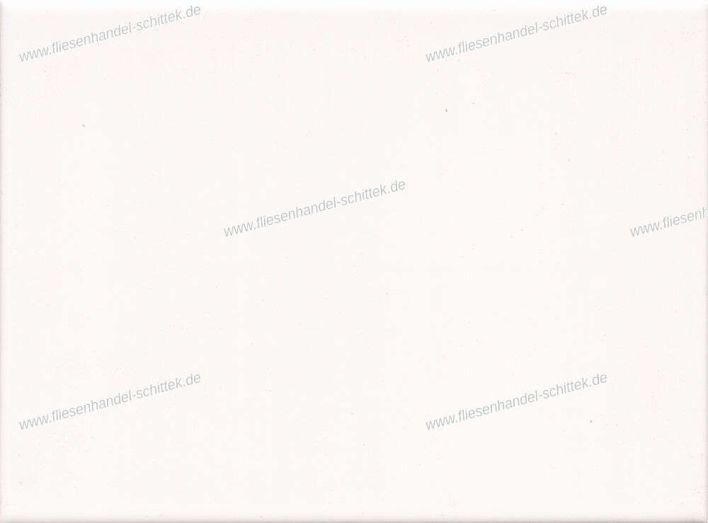 Fliese - 14.7 x 19.7 cm - Princess Ceramic, 41E104 weiß uni matt