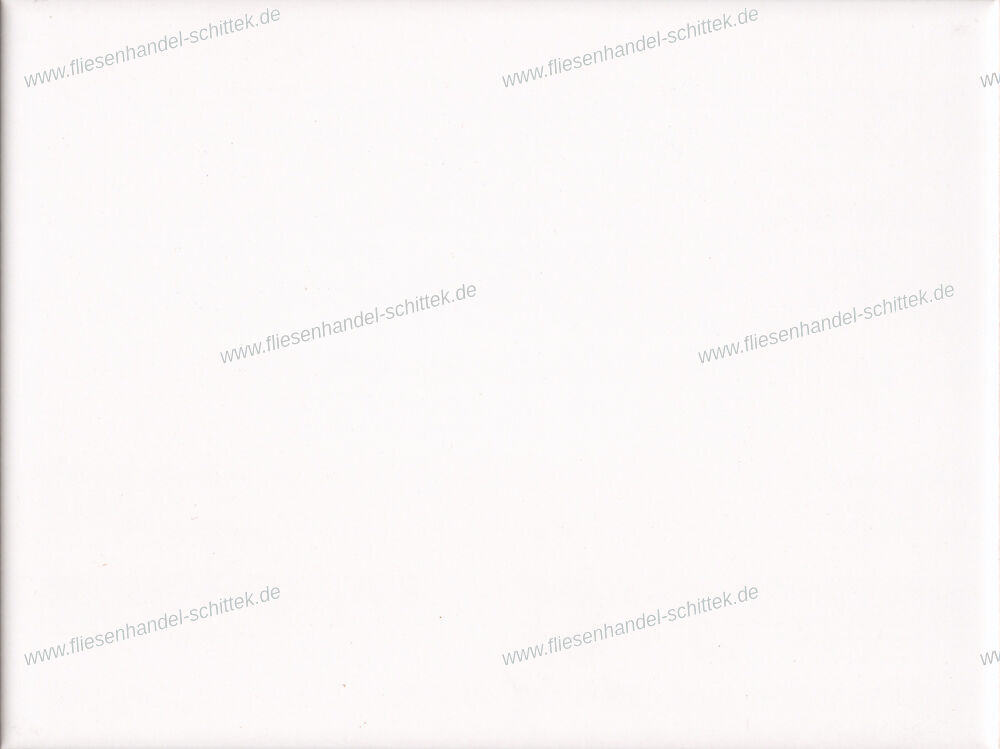 Fliese - 15 x 20 cm - Agrob Buchtal, 259190 Standart-Serie Weiß Matt