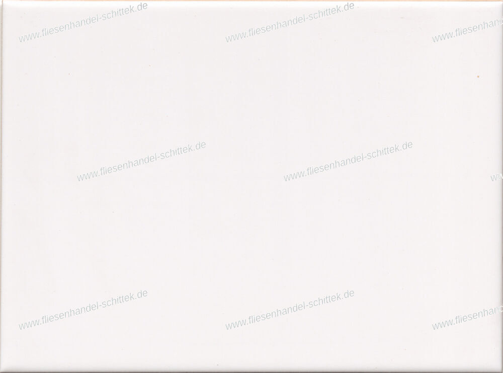 Fliese - 15 x 20 cm - Topraker, 3112 Weiß Matt