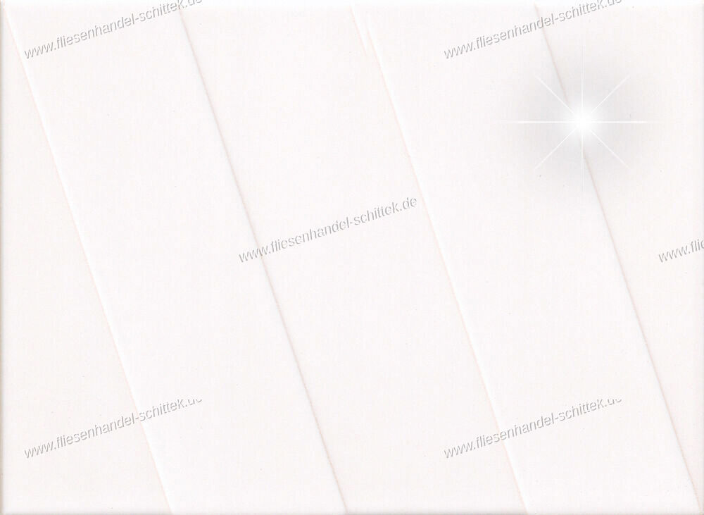 Fliese - 15 x 20 cm - Engers, DG520 Diagon Weiß-Glänzend