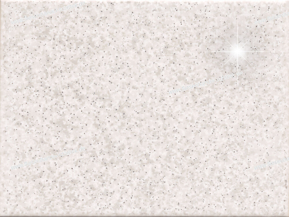 Fliese - 15 x 20 cm - Desvres, D350 grau glänzend gesprenkelt