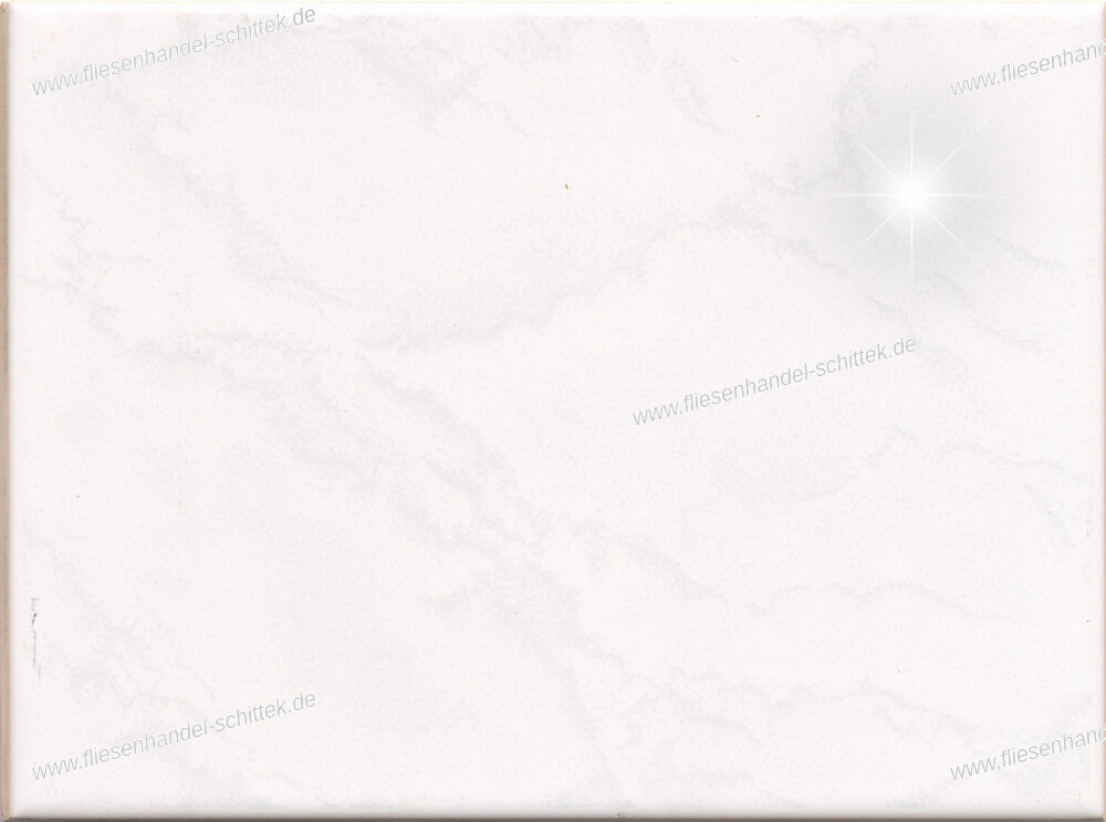 Fliese - 15 x 20 cm - Rako, 4C2004C Prior weiß-grau gestreift