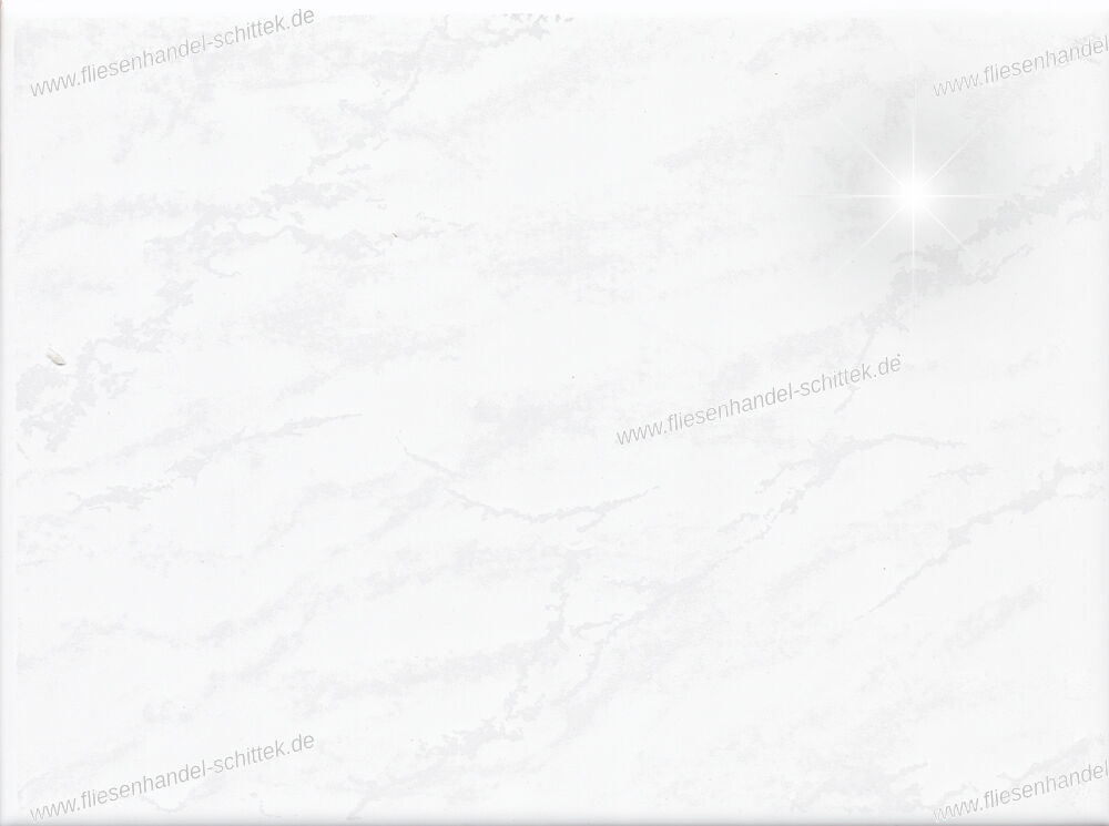 Fliese - 15 x 20 cm - Majolica, Reda Gris grau glänzend gestreift