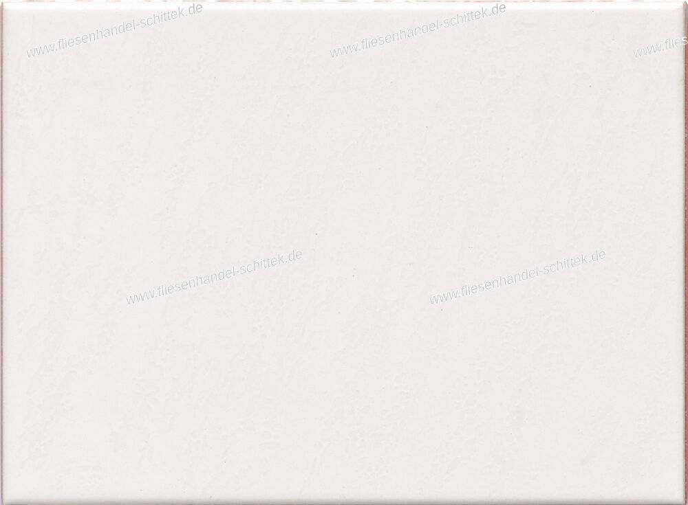 Fliese - 15 x 20 cm - Zalakeramia, 400221 weiß gestreift