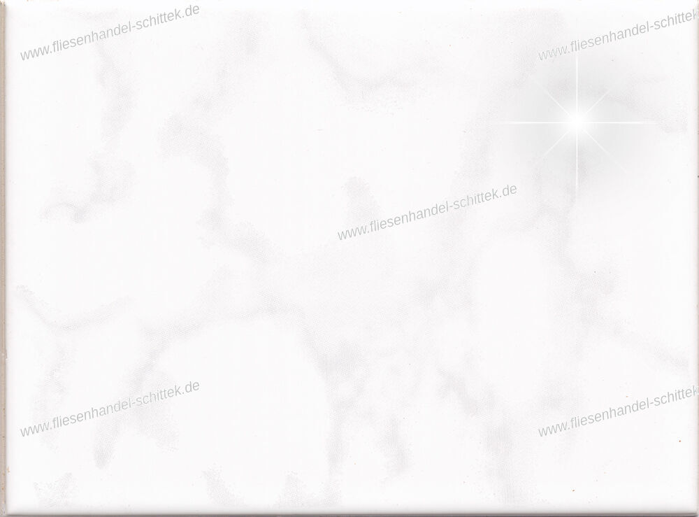 Fliese - 15 x 20 cm - Boizenburg, 34003 Granada grau marmoriert glänzend