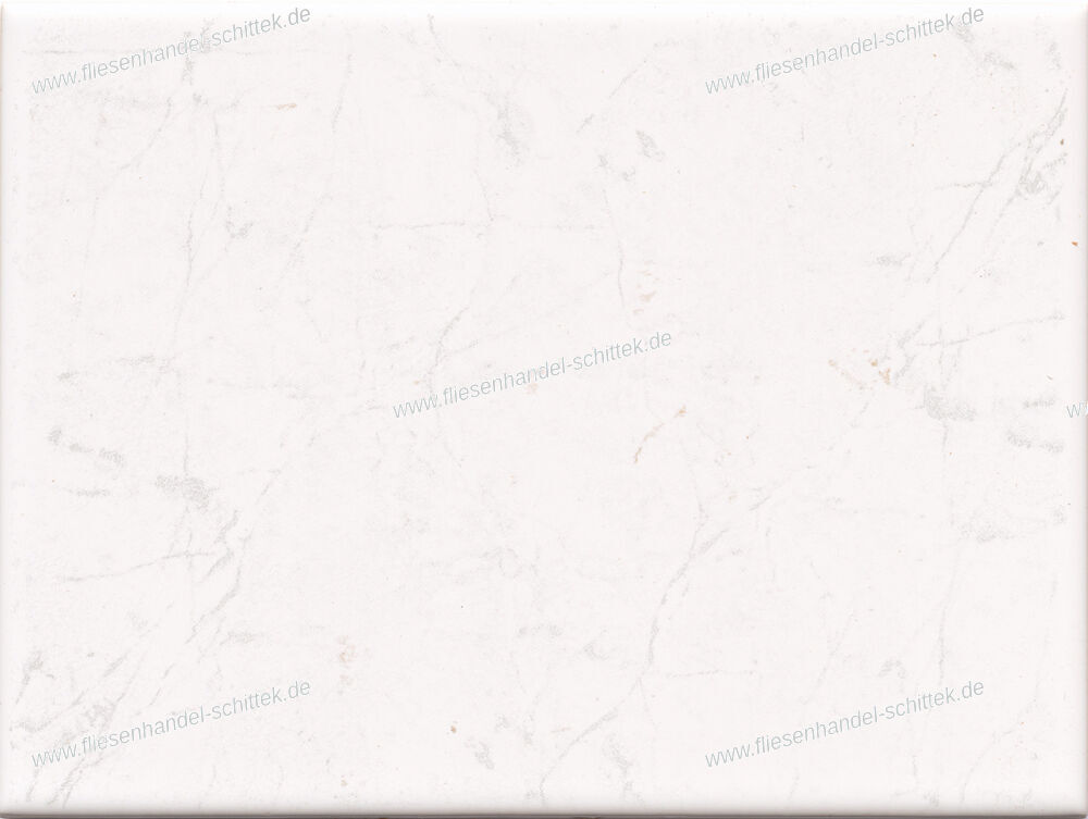 Fliese - 15 x 20 cm - Grohn, TiO20 Tokio weiß grau geflammt