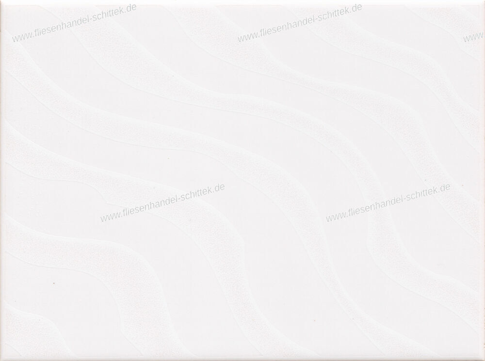 Fliese - 15 x 20 cm - Mosa, 2210 hell-beige glänzend gewischt