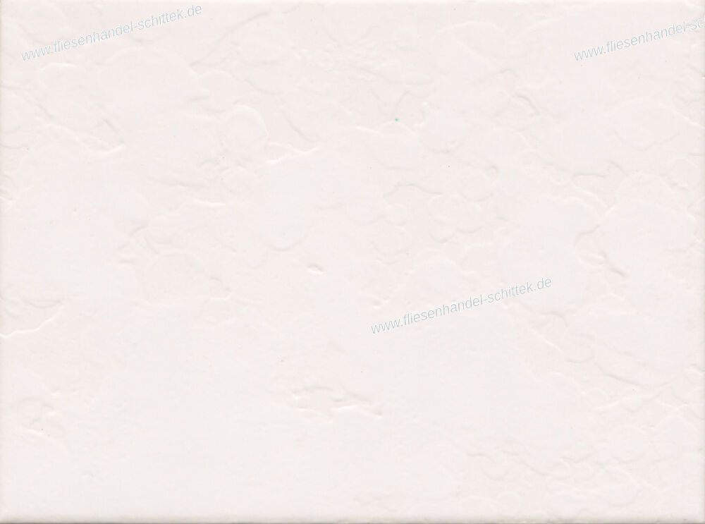 Fliese - 15 x 20 cm - Valverde, 9070 creme weiß Struktur