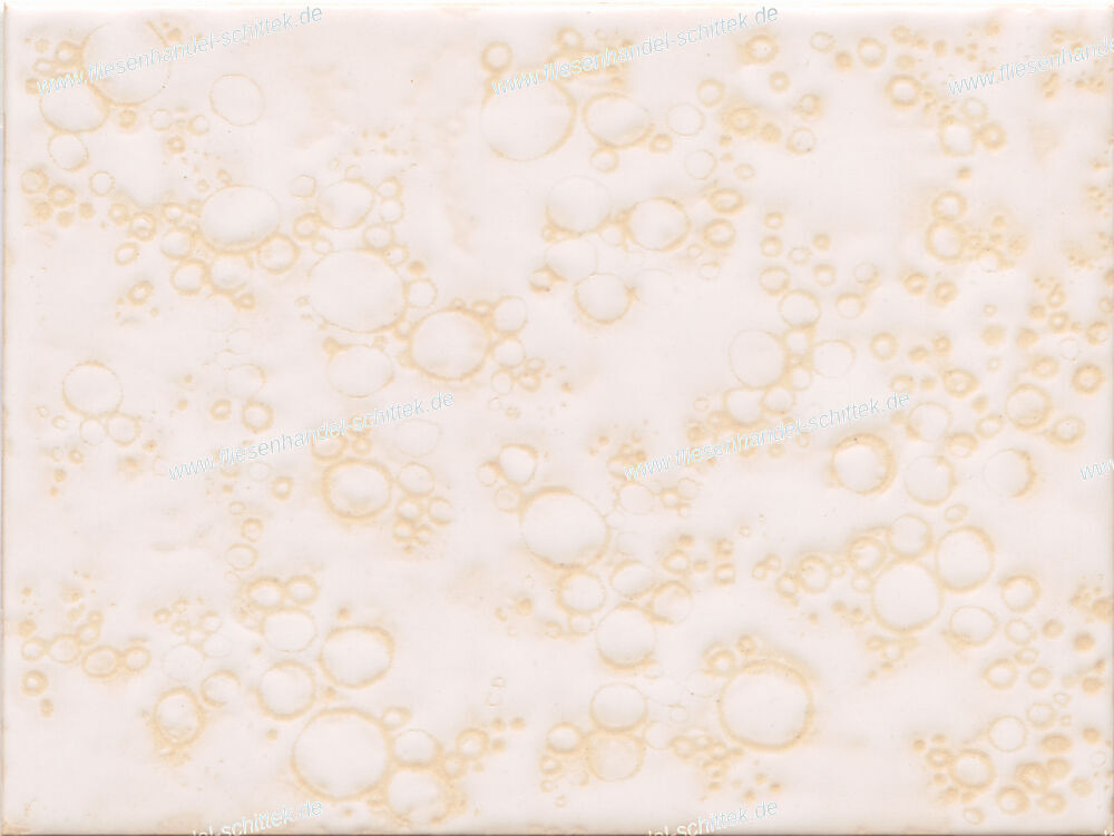 Fliese - 15 x 20 cm - Wessel, 076529 Begonie Creme