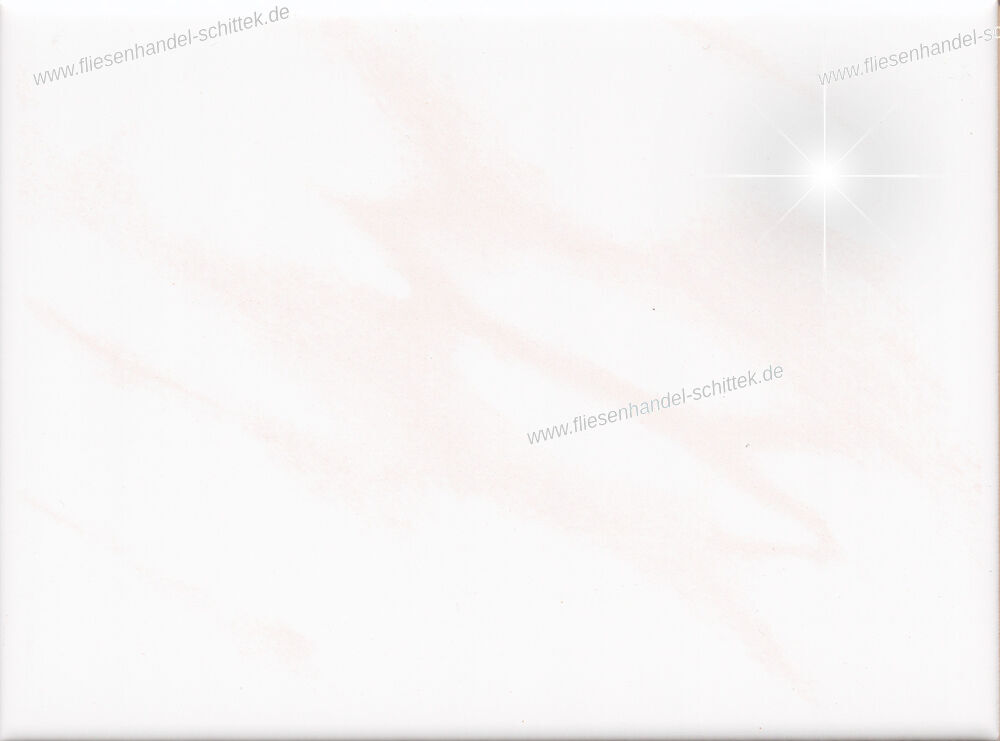 Fliese - 15 x 20 cm - Bari beige gestreift glänzend