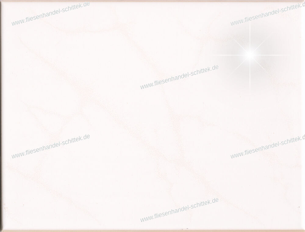 Fliese - 15 x 20 cm - Boizenburg, NKL LC1150 Bottrum weiß-beige