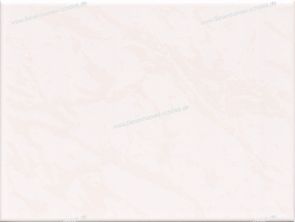 Fliese - 15 x 20 cm - Engers, weiß-beige geflammt