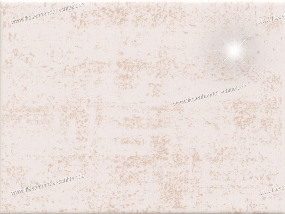 Fliese - 15 x 20 cm - Grohn, ANT22 beige glänzend marmoriert