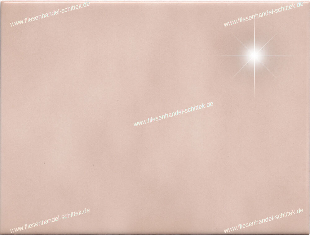 Fliese - 15 x 20 cm - ZPF5 zart beige glänzend