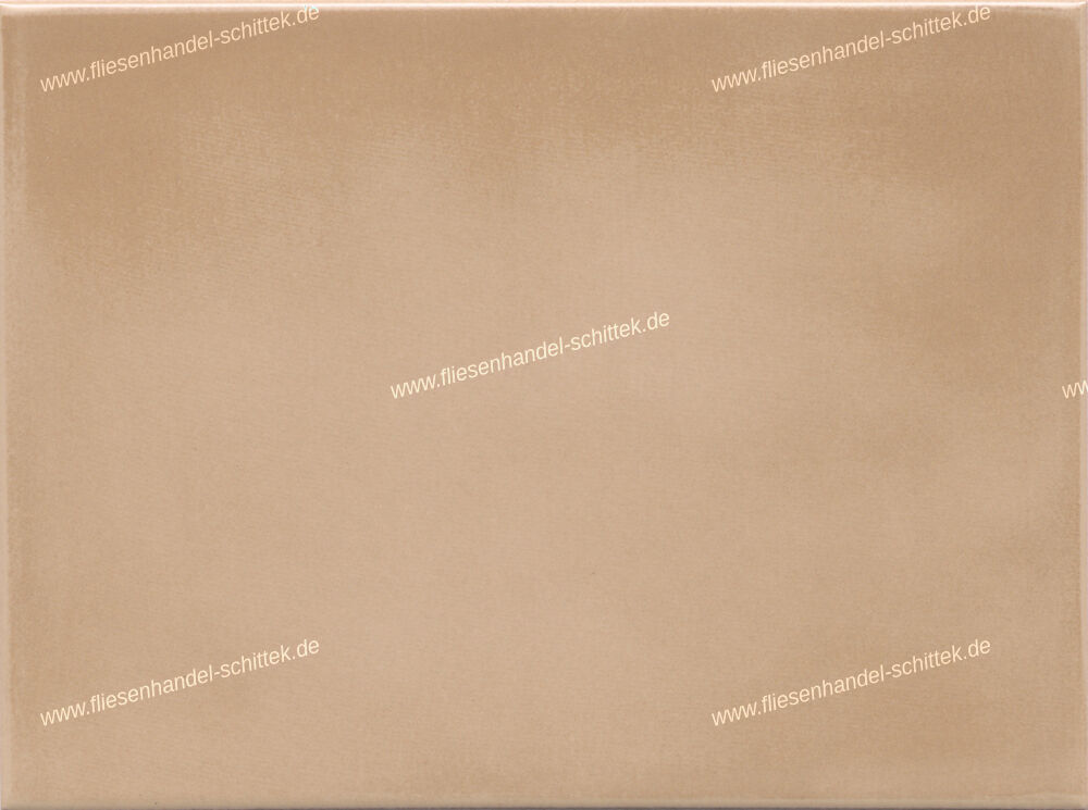 Fliese - 15 x 20 cm - Reproduktion, Repro Heidi Braun beige uni matt