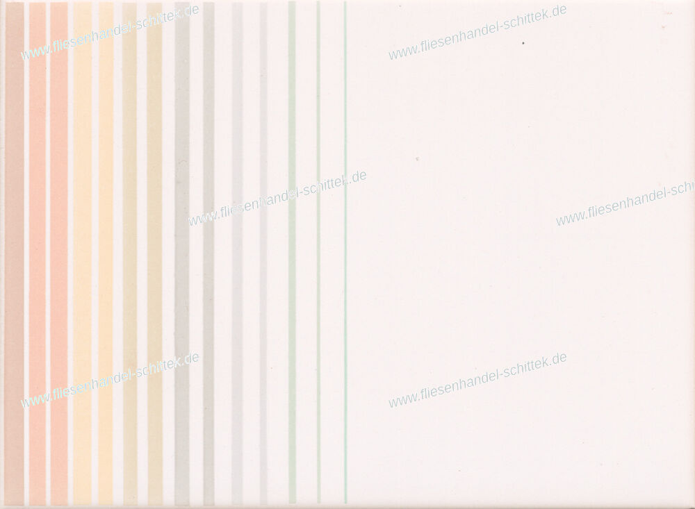 Fliese - 15 x 20 cm - V&B, Art.1315 A36 Accent Bunt/Weiß