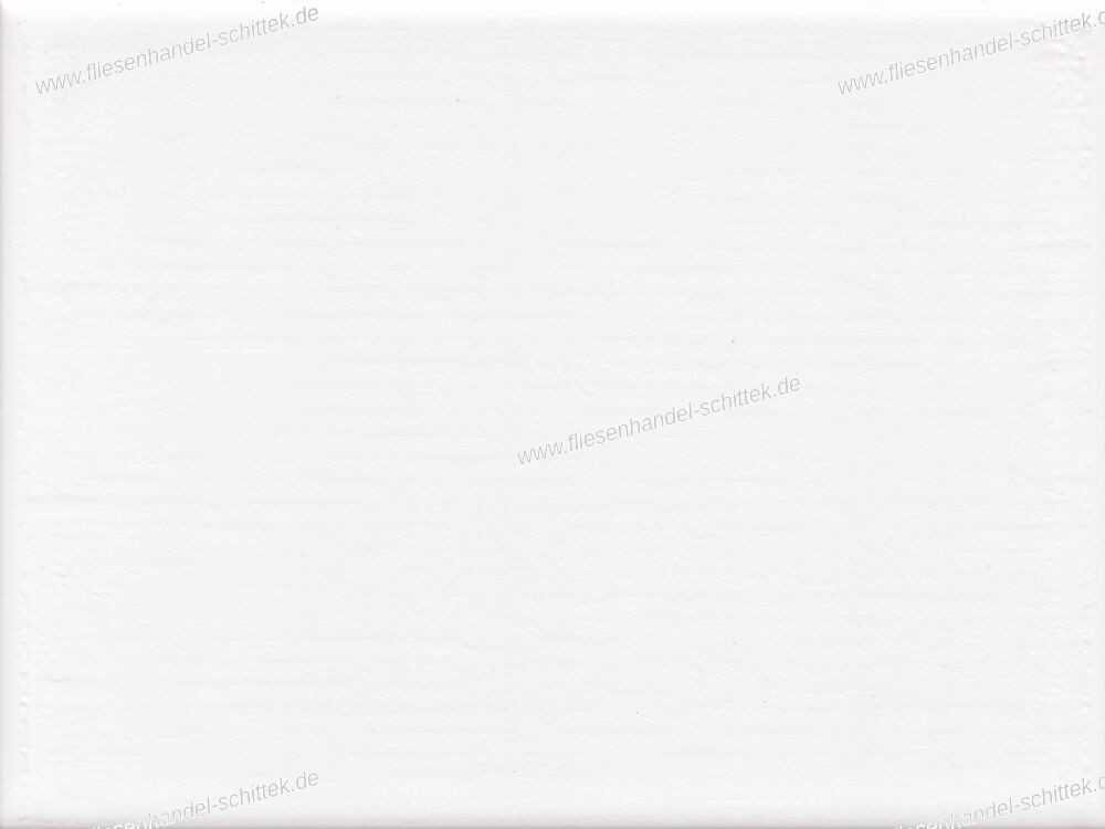 Fliese - 15 x 20 cm - Grohn, BEO20 weiß seidenmatt reliefiert