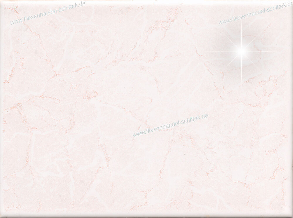 Fliese - 15 x 20 cm - Grohn, SAO24 Savoy rötlich glänzend marmoriert