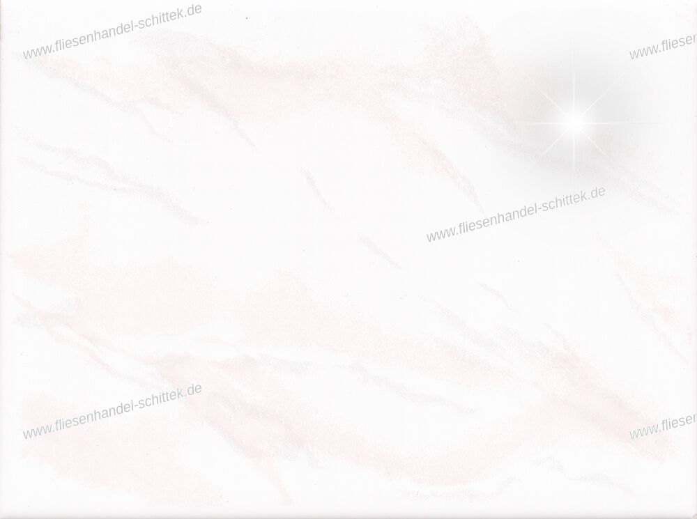 Fliese - 15 x 20 cm - Tamsa, weiß-bunt glänzend