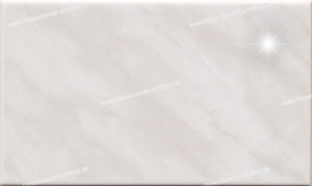 Fliese - 15 x 25 cm - Laufen, 580 Milos grau glänzend