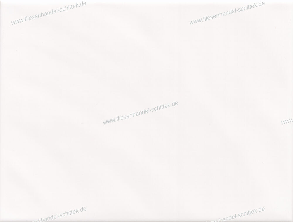 Fliese - 25 x 33 cm - Agrob Buchtal, 239997 Basis 1 Weiß Matt Gewellt