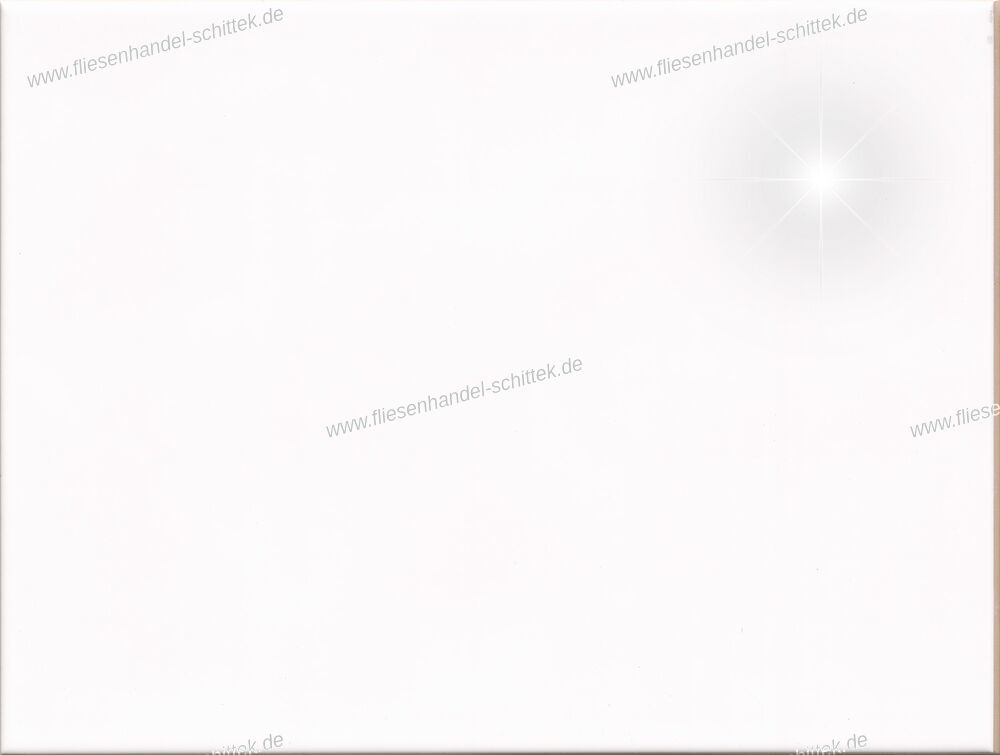 Fliese - 25 x 33 cm - Kermos, 294632 Concept Weiß