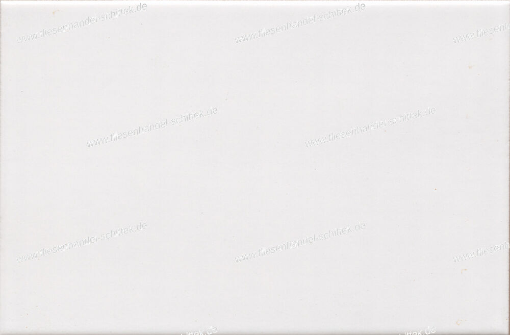 Fliese - 15 x 22.5 cm - Floor Gres, 000404 Bianco weiß matt