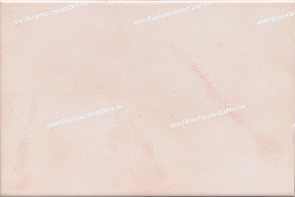 Fliese - 15 x 22.5 cm - beige rosa strukturiert geflammt