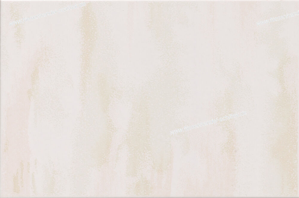 Fliese - 15 x 22.5 cm - weiß-grün seidenmatt