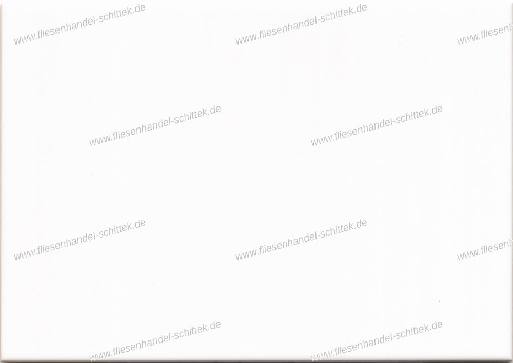 Fliese - 25 x 35 cm - V&B, Art.1150 SM19 White Classic Weiß Matt