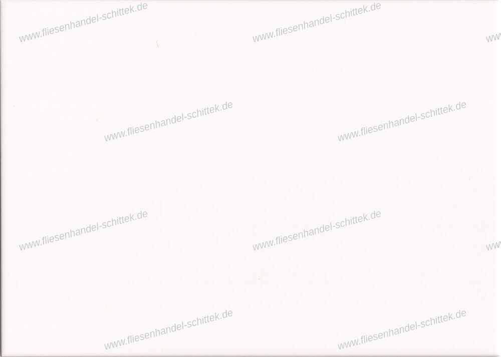 Fliese - 25 x 35 cm - V&B, Art.1150 SW00 White & Cream Weiß Matt