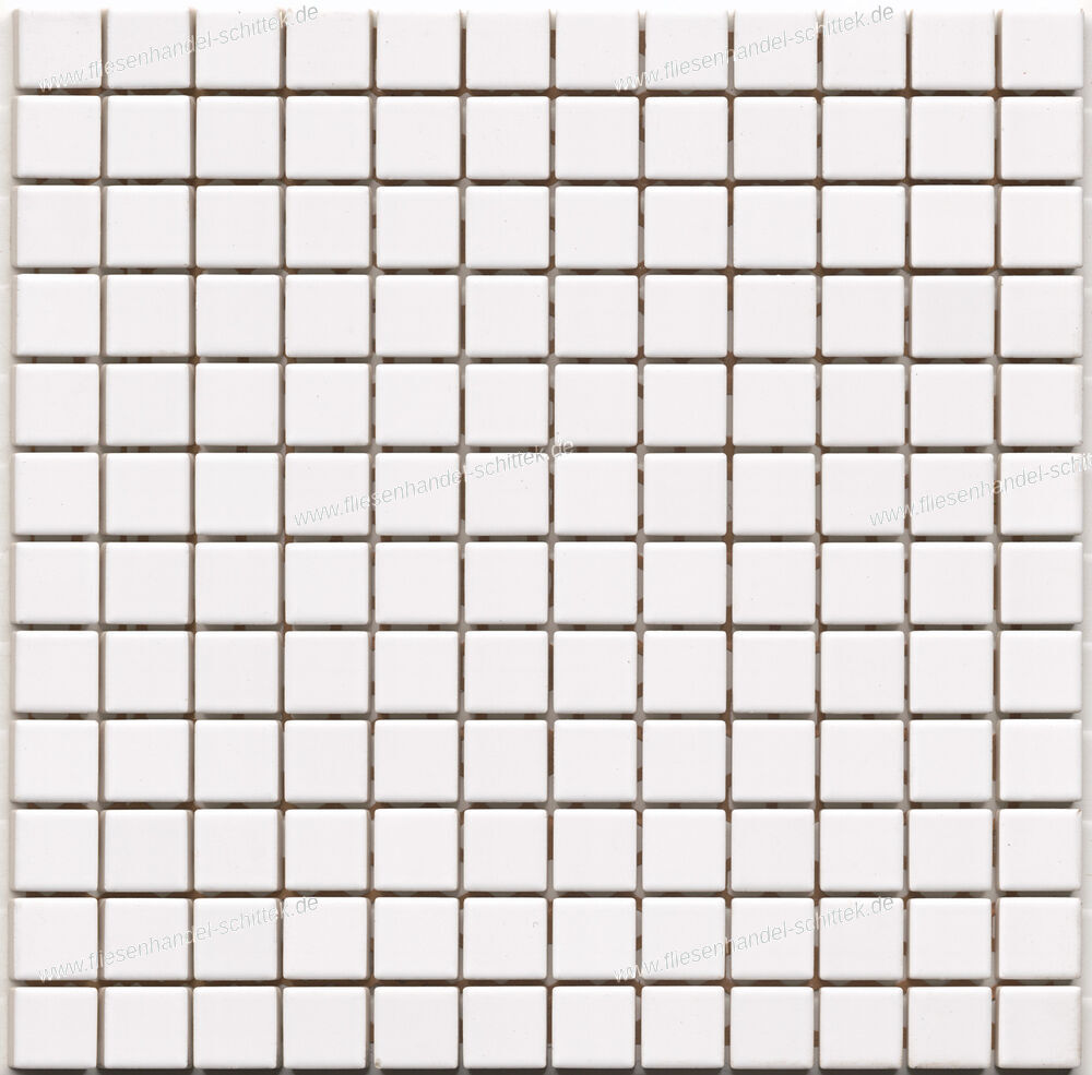 Fliese - 30 x 30 cm - V&B, Art.3752 CK00 Creative System Weiß Mosaik