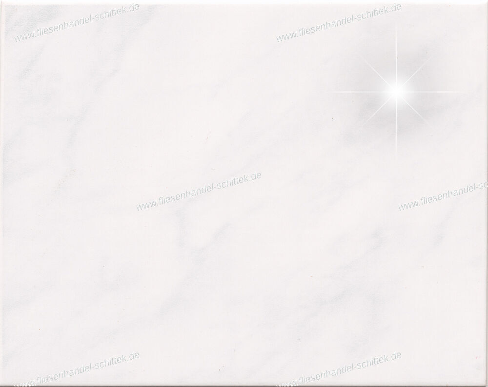 Fliese - 20 x 25 cm - V&B, Art.1325 JK91 Elara / Capella Grau Glänzend Marmorstruktur