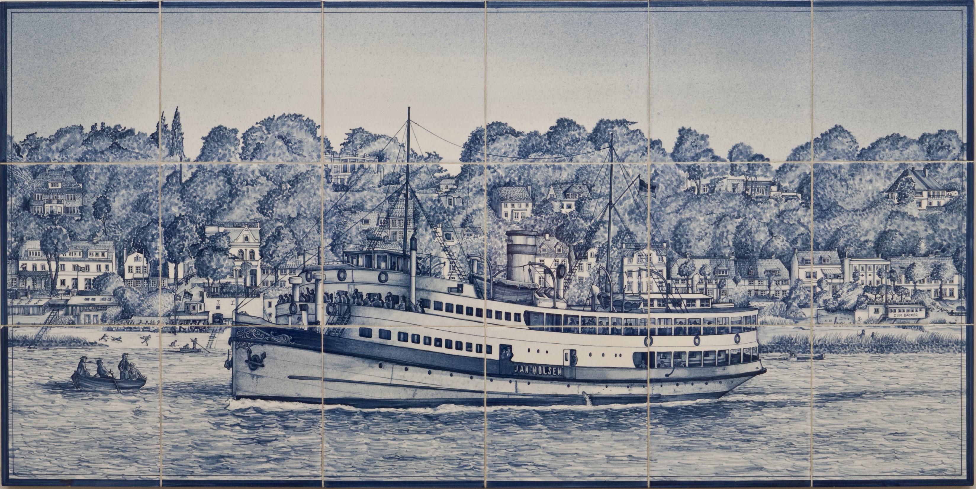 Schiff Jan Molsen vor Övelgönne